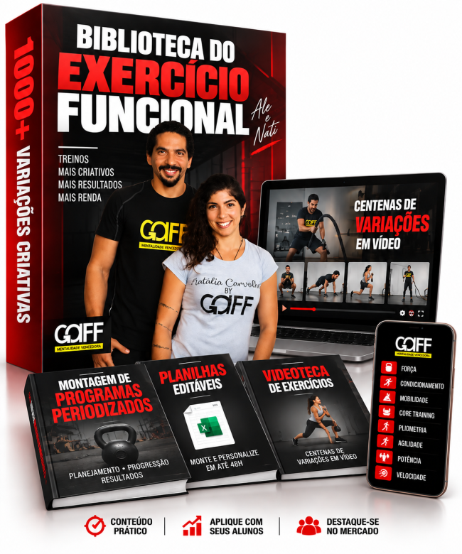 Mockup Biblioteca de Exercícios Funcionais